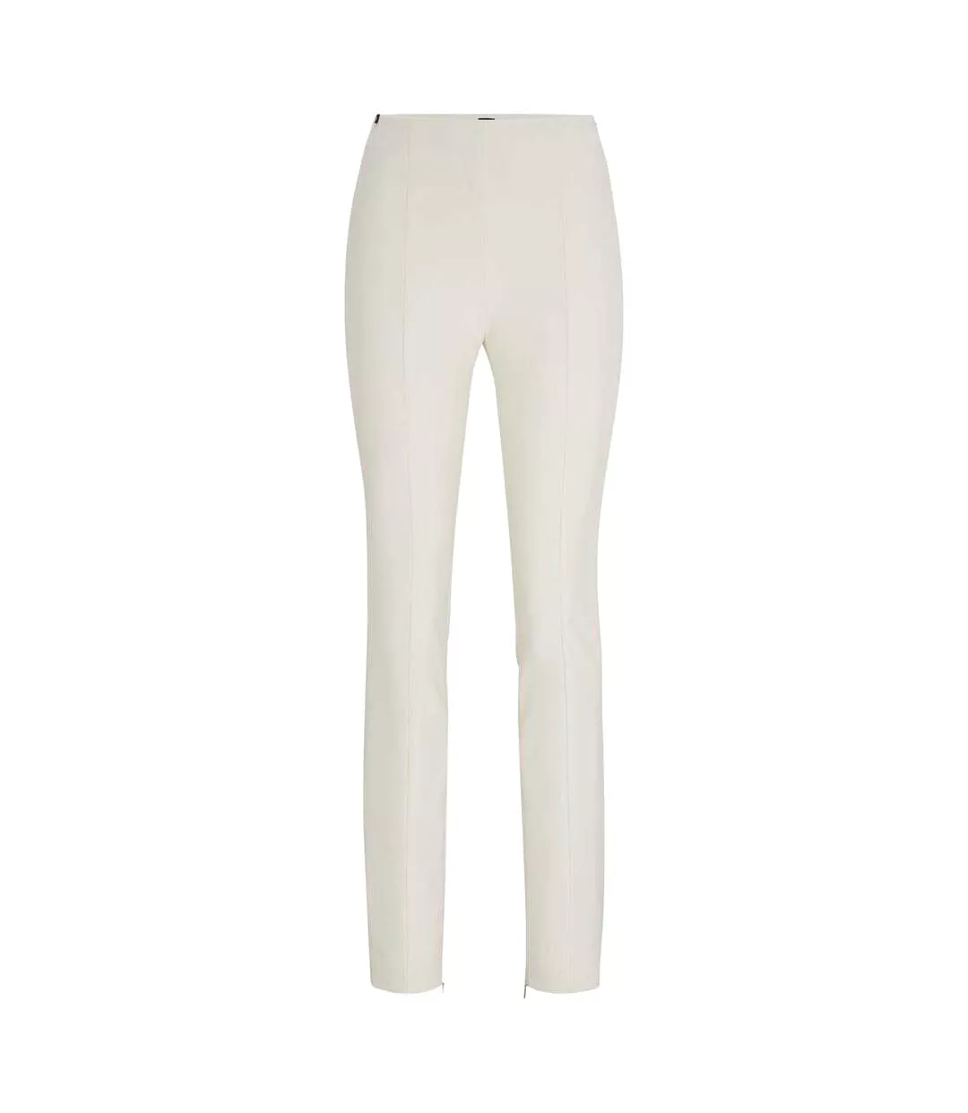 Womens/ladies Tukeva1 Extra-slim Trousers White Boss