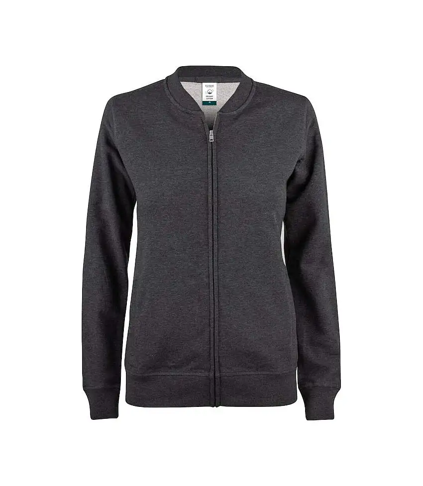 Womens/ladies Premium Jacket Anthracite Melange Clique