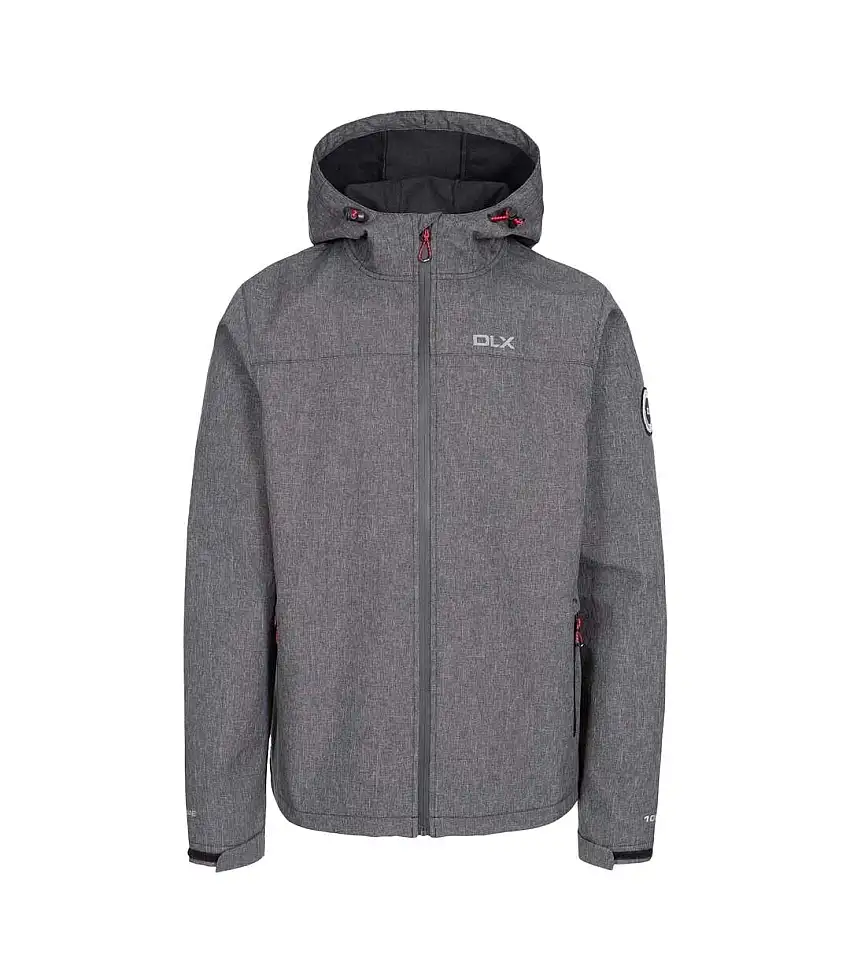 Mens Gabe Dlx Soft Shell Jacket Black Trespass