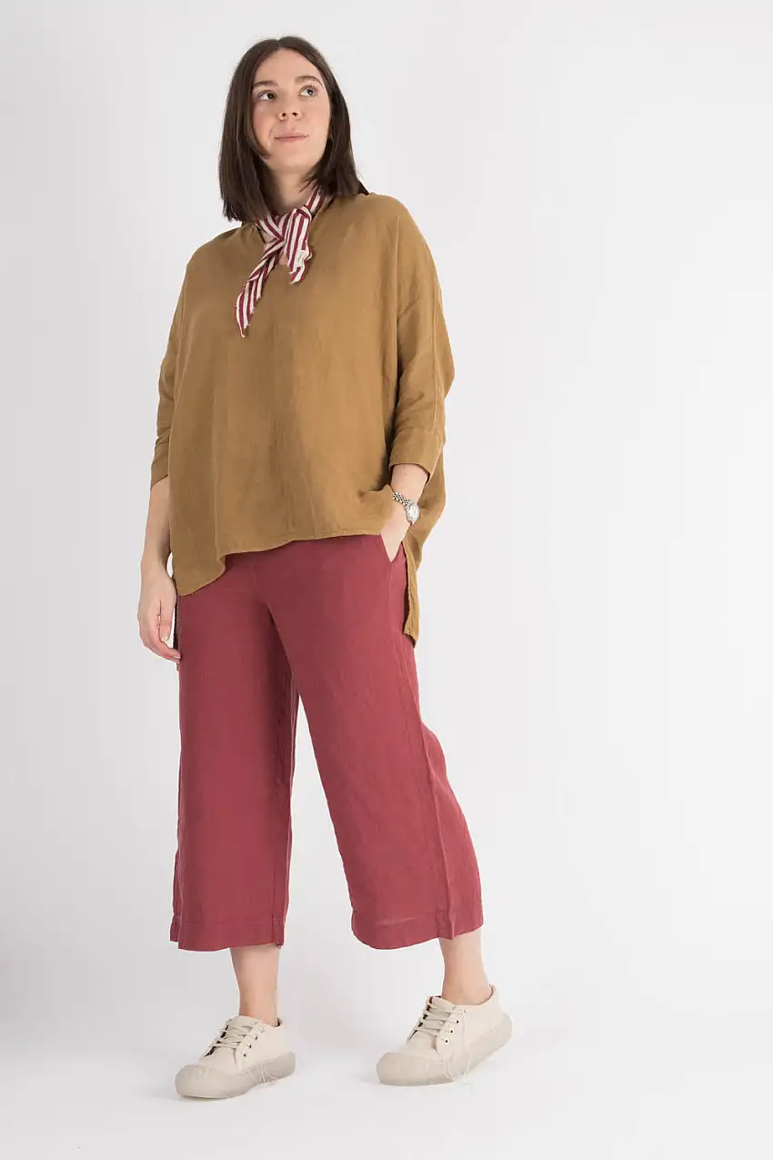 By Basics Wide Pants Short