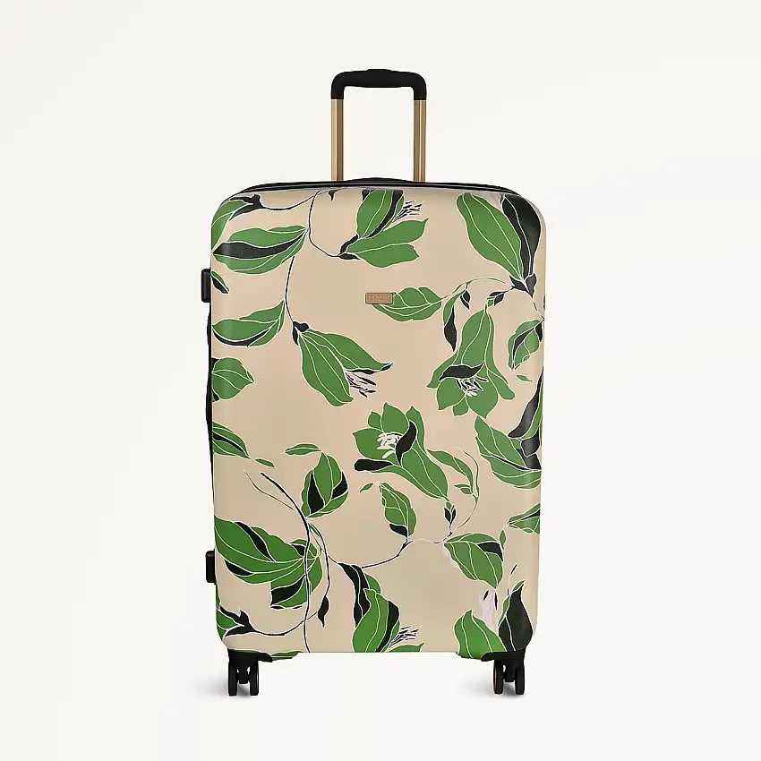 Southwell Gardens 4 Wheel Large Suitcase in Stone - 111734