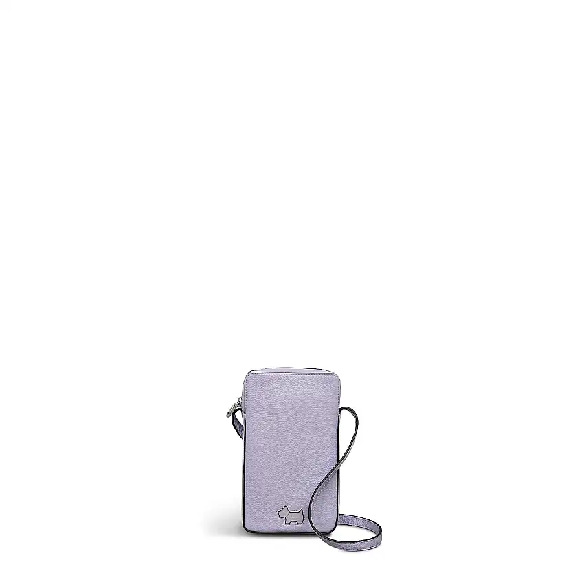 Radley Cookie Cutter - Protect Leather Medium Phone Cross Body Bag in Bellflower - 111790