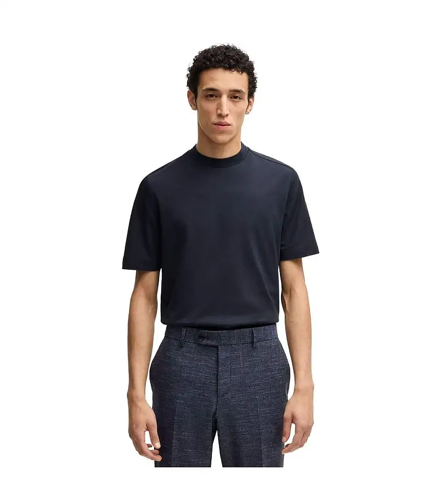 Mens P-thompson 290 Regular T-shirt Dark Blue Boss