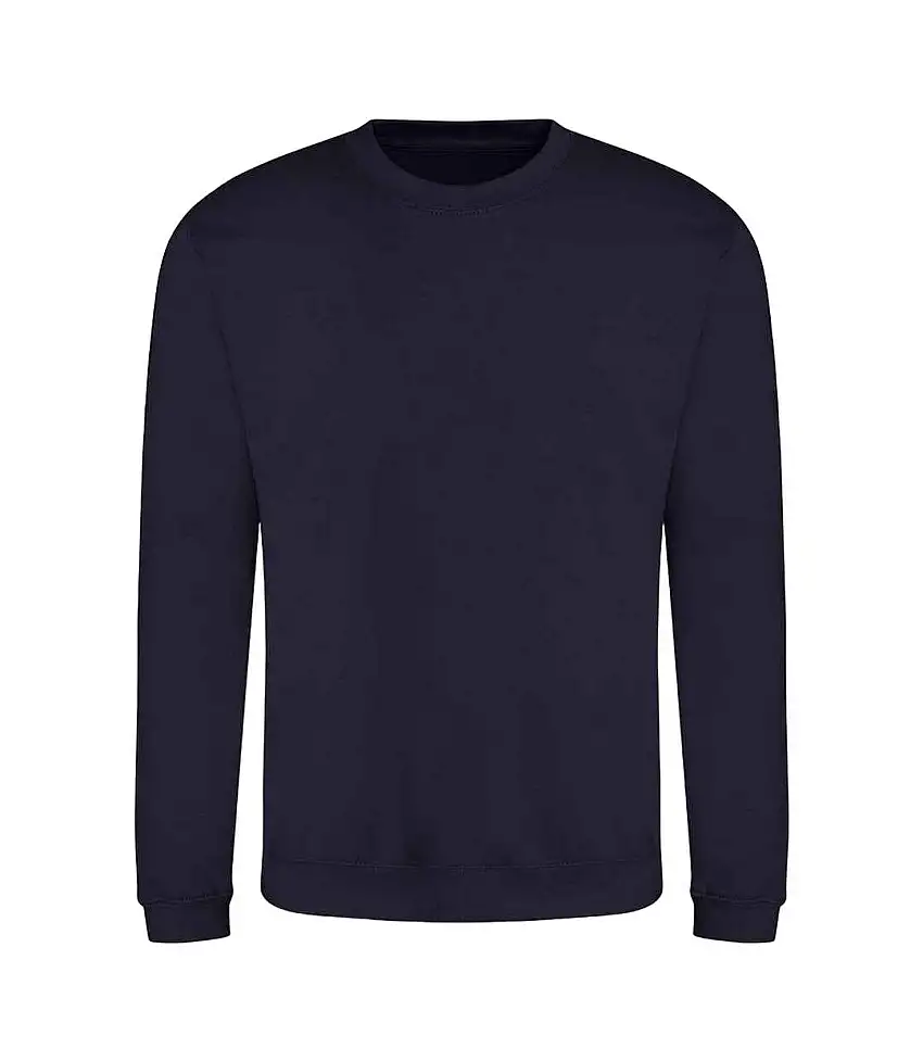 Adults Unisex Just Hoods Sweatshirt New French Navy Awdis