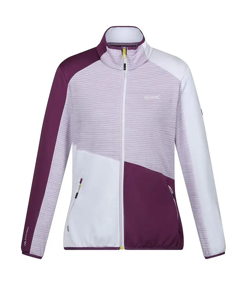 Womens/ladies Yare Ix Lightweight Jacket Lilac Frost Sunset Purple Regatta