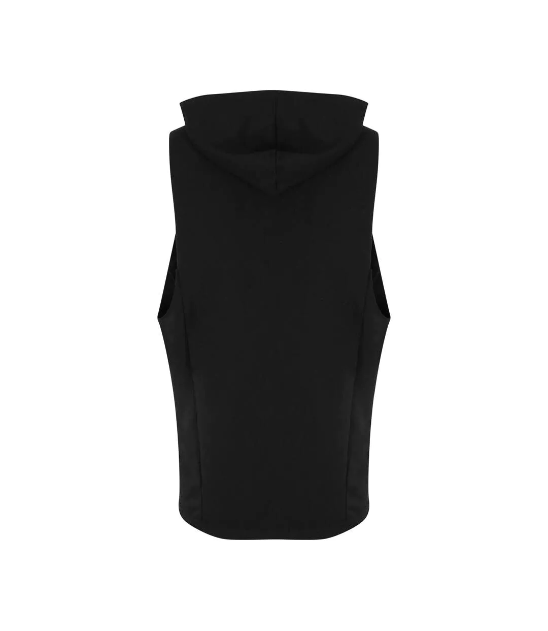 AWDis Adults Unisex Cool Urban Sleeveless Muscle Hoodie (Jet Black) - UTPC3902