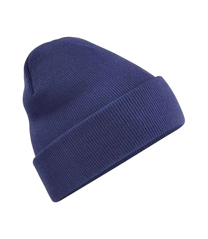 Unisex Original Cuffed Beanie Winter Hat Oxford Navy Beechfield