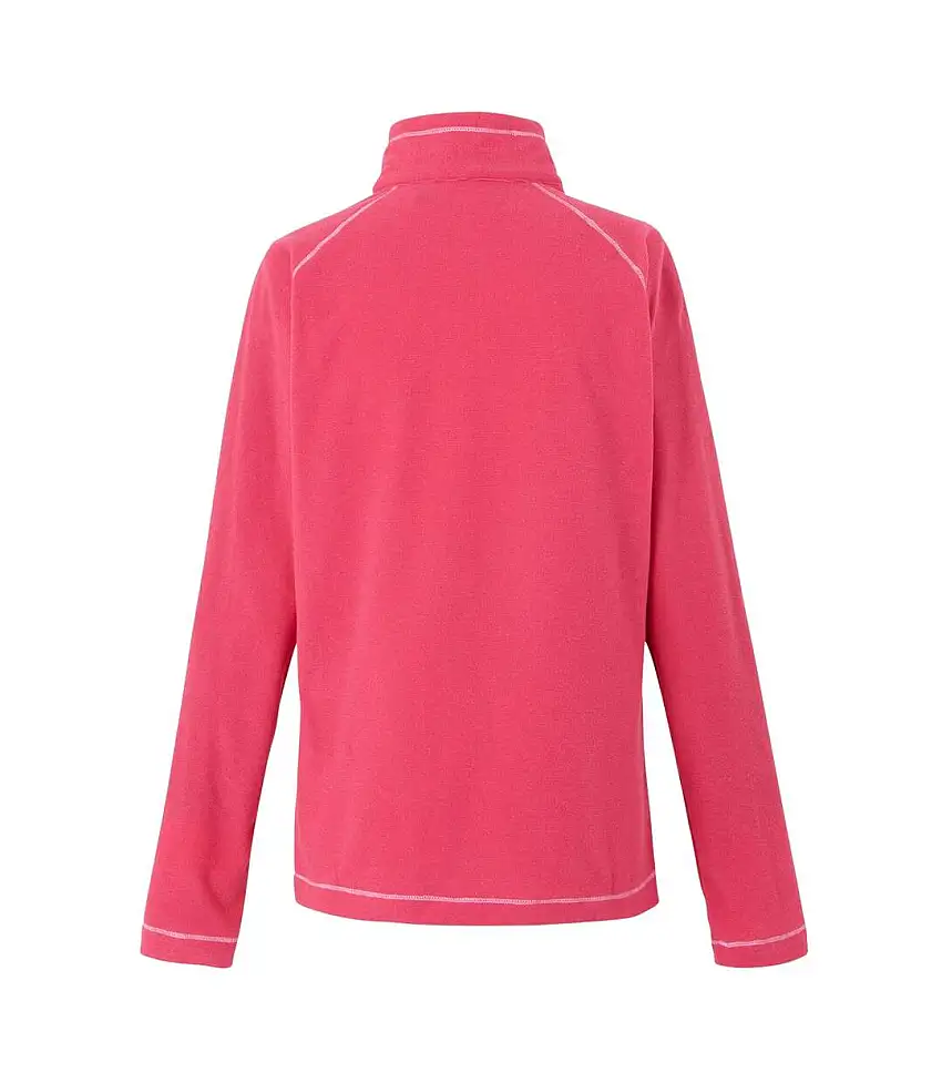 Great Outdoors Womens/ladies Montes Half Zip Fleece Top Light Vanilla White Regatta