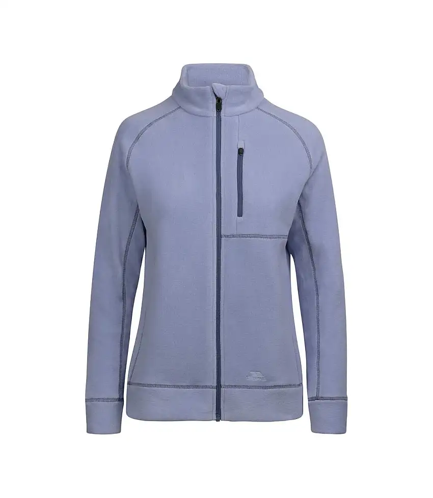 Womens/ladies Script At200 Fleece Jacket Cool Blue Trespass