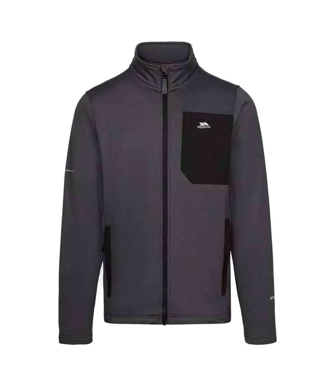 Mens Arranfore At200 Fleece Jacket Storm Grey Trespass