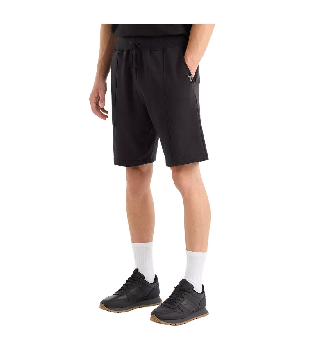 Mens Crest Shorts Black Umbro