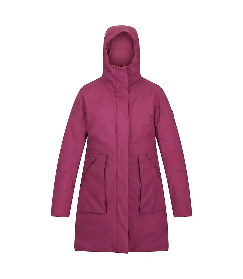 Womens/ladies Yewbank Ii Waterproof Parka Amaranth Haze Regatta