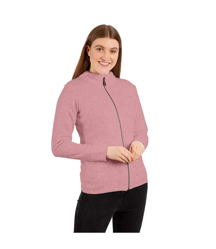 Womens/ladies Winnie Hoodie Light Mulberry Marl Trespass