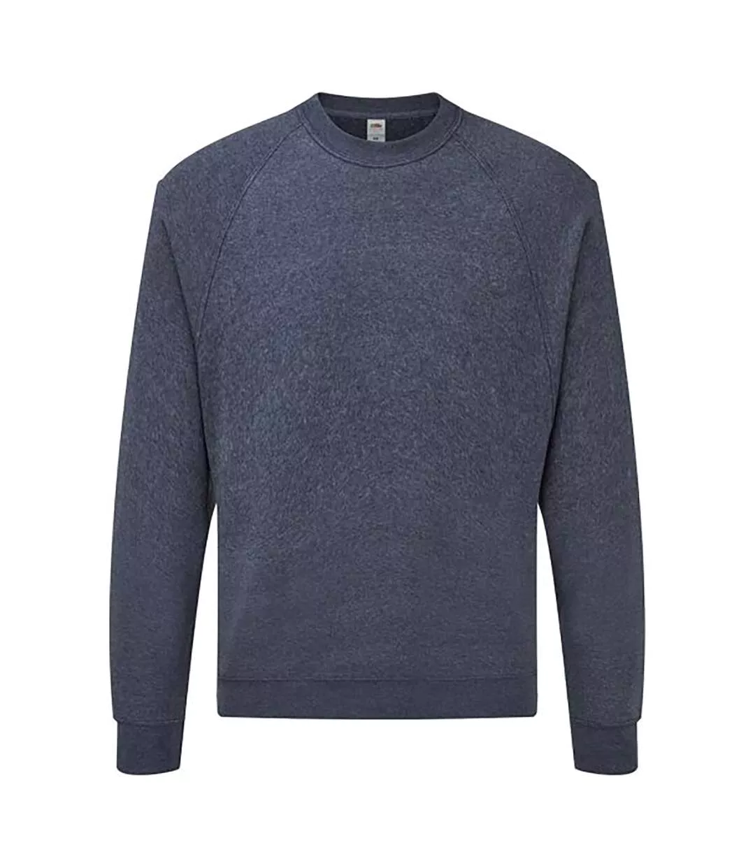 Fruit of the Loom Adults Unisex Classic Raglan Sweatshirt (Heather Navy) - UTPC3889