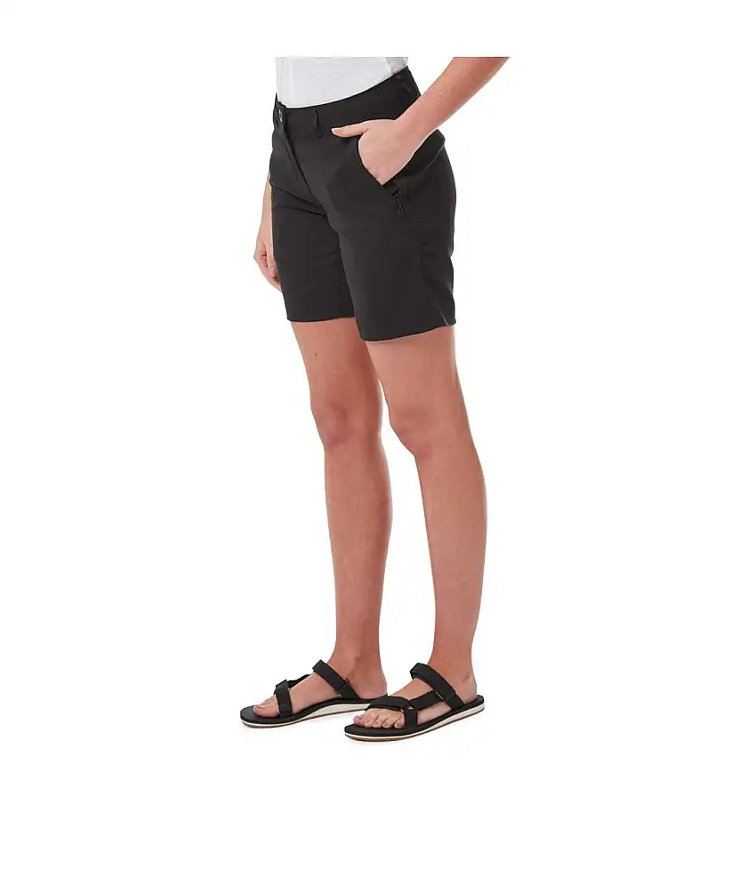 Womens/ladies Kiwi Pro Iii Shorts Black Craghoppers