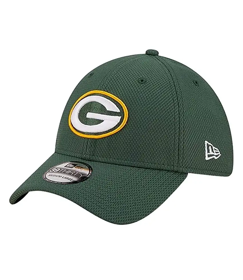 39thirty New Era Baseball Cap Pine Green Green Bay Packers