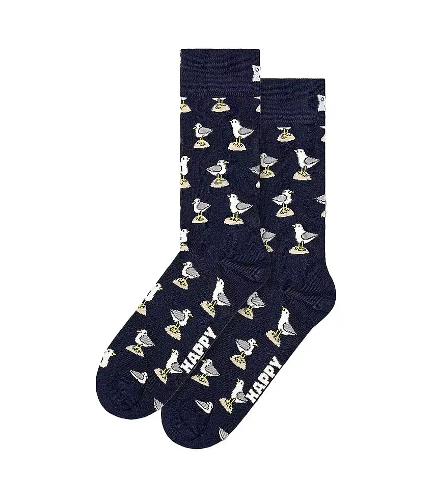 1 Pack Seagull Novelty Design Socks for Men and Women