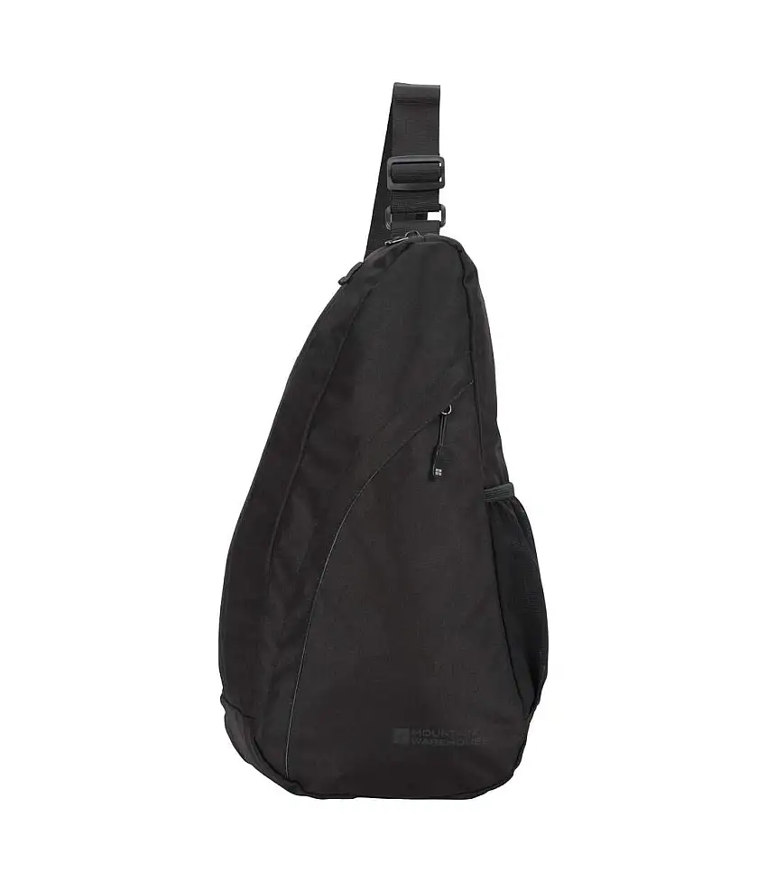 Classic 8l Sling Backpack One Size Black Mountain Warehouse