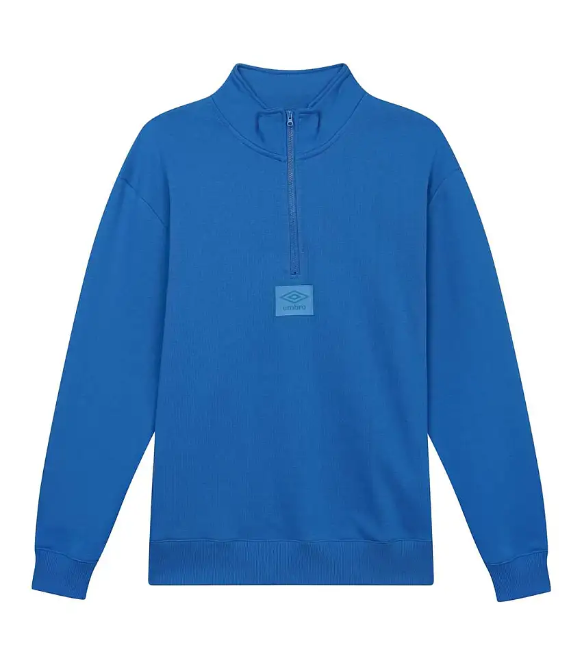 Mens Logo Quarter Zip Fleece Top Cloissone Umbro