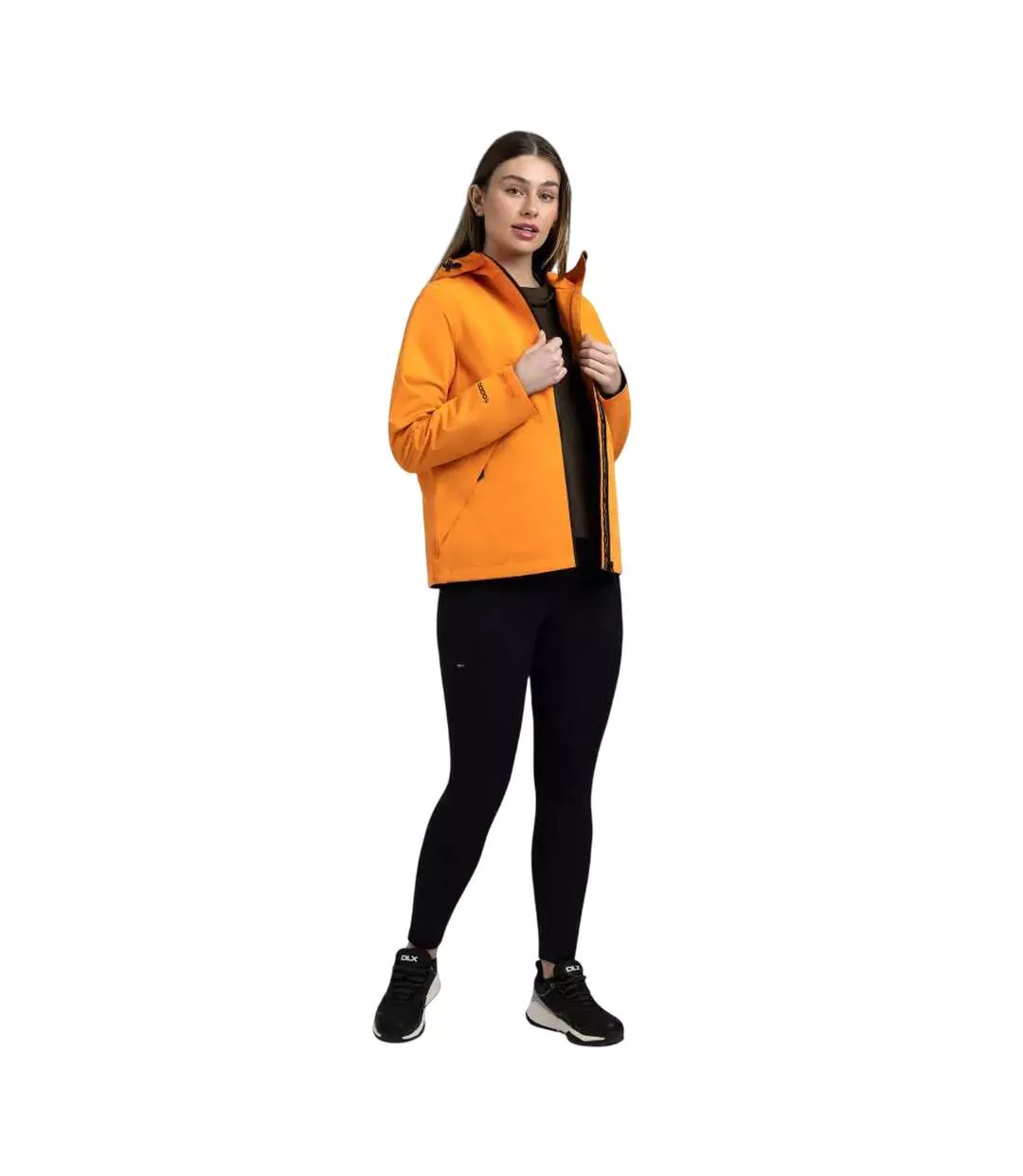 Womens/ladies Robina Dlx Jacket Amber Glow Trespass