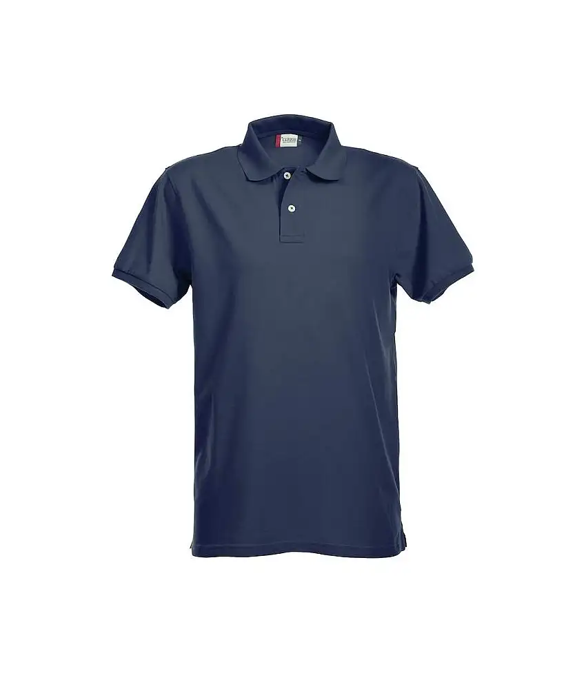 Womens/ladies Premium Polo Shirt Dark Navy Clique