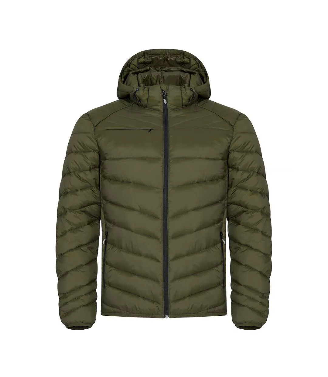 Mens Idaho Padded Jacket Fog Green Clique