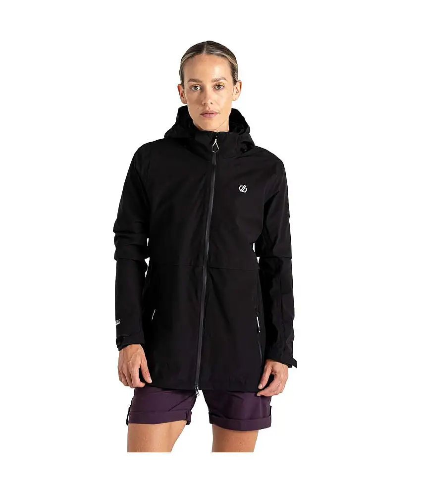 Womens/ladies Switch Up Ii Waterproof Jacket Black Dare 2B