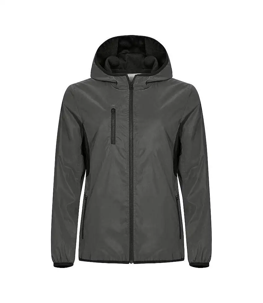 Womens/ladies Willmar Jacket Reflective Grey Clique