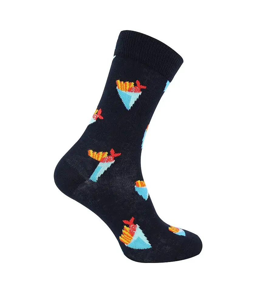 Mens & Ladies Fish & Chips Patterned Socks