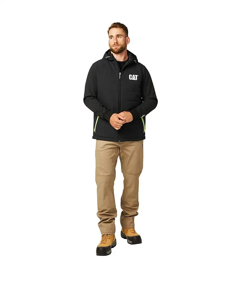 Mens Hybrid Jacket Black Caterpillar