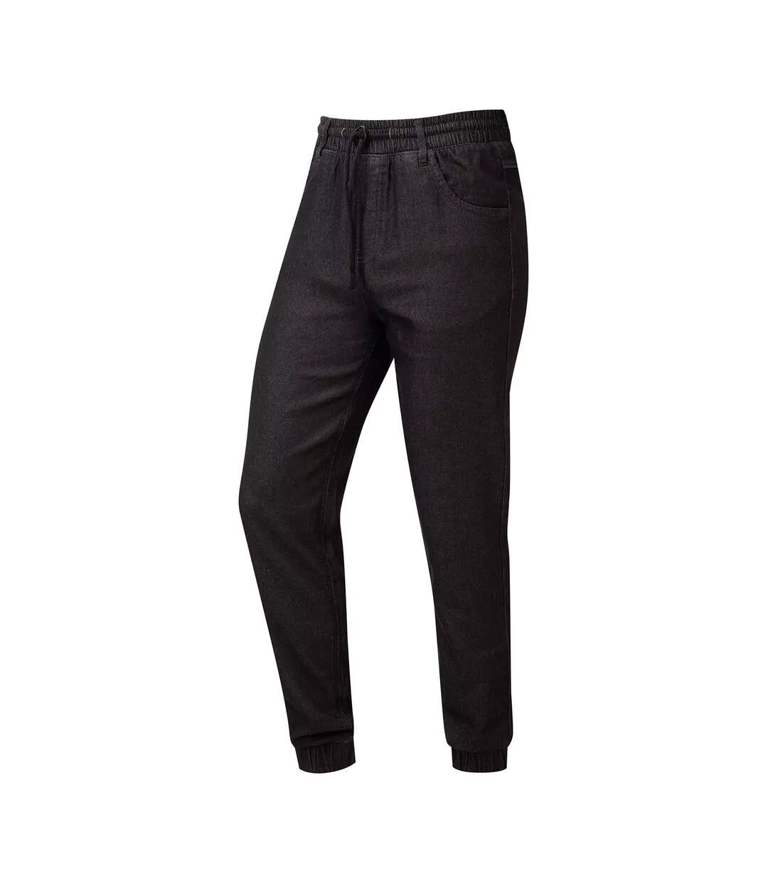 Mens Chef´s Artisan Jogging Bottoms Black Denim Premier