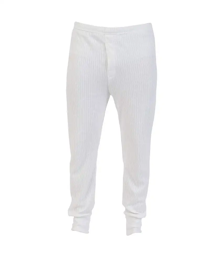 Absolute Apparel Mens Thermal Long Johns (White) - UTAB123