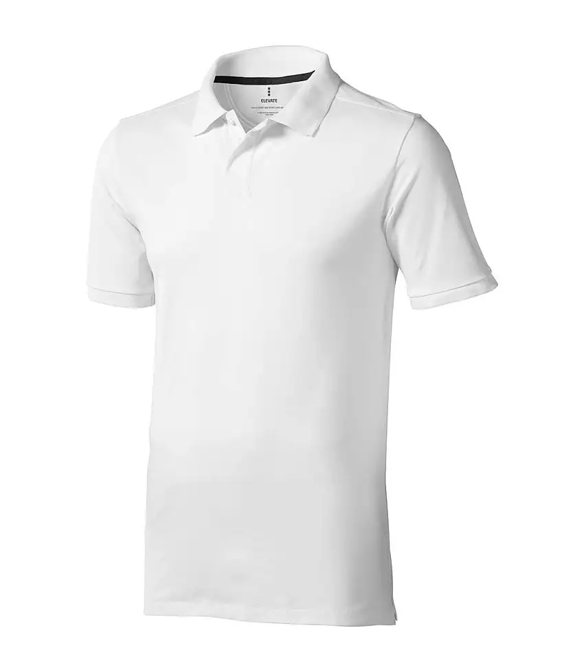 Elevate Mens Calgary Short Sleeve Polo (White) - UTPF1816