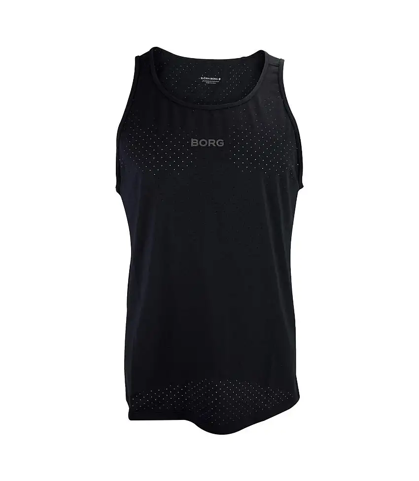 Running Breathable and Lightweight Perforated Sleeveless Tank Top for Men