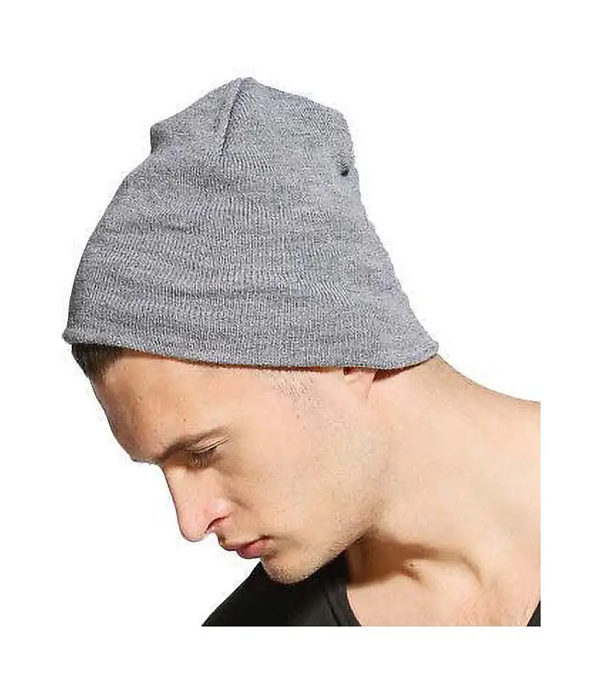 Yupoong Flexfit Unisex Heavyweight Standard Beanie Winter Hat (Heather Grey) - UTRW3294