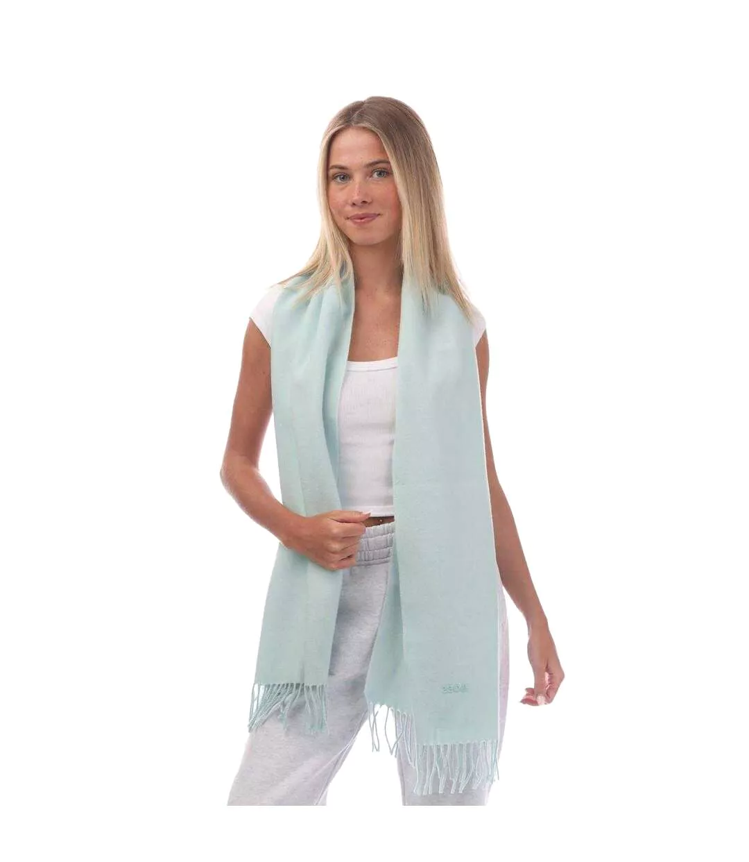 Zaphira Scarf One Size Green Hugo Boss