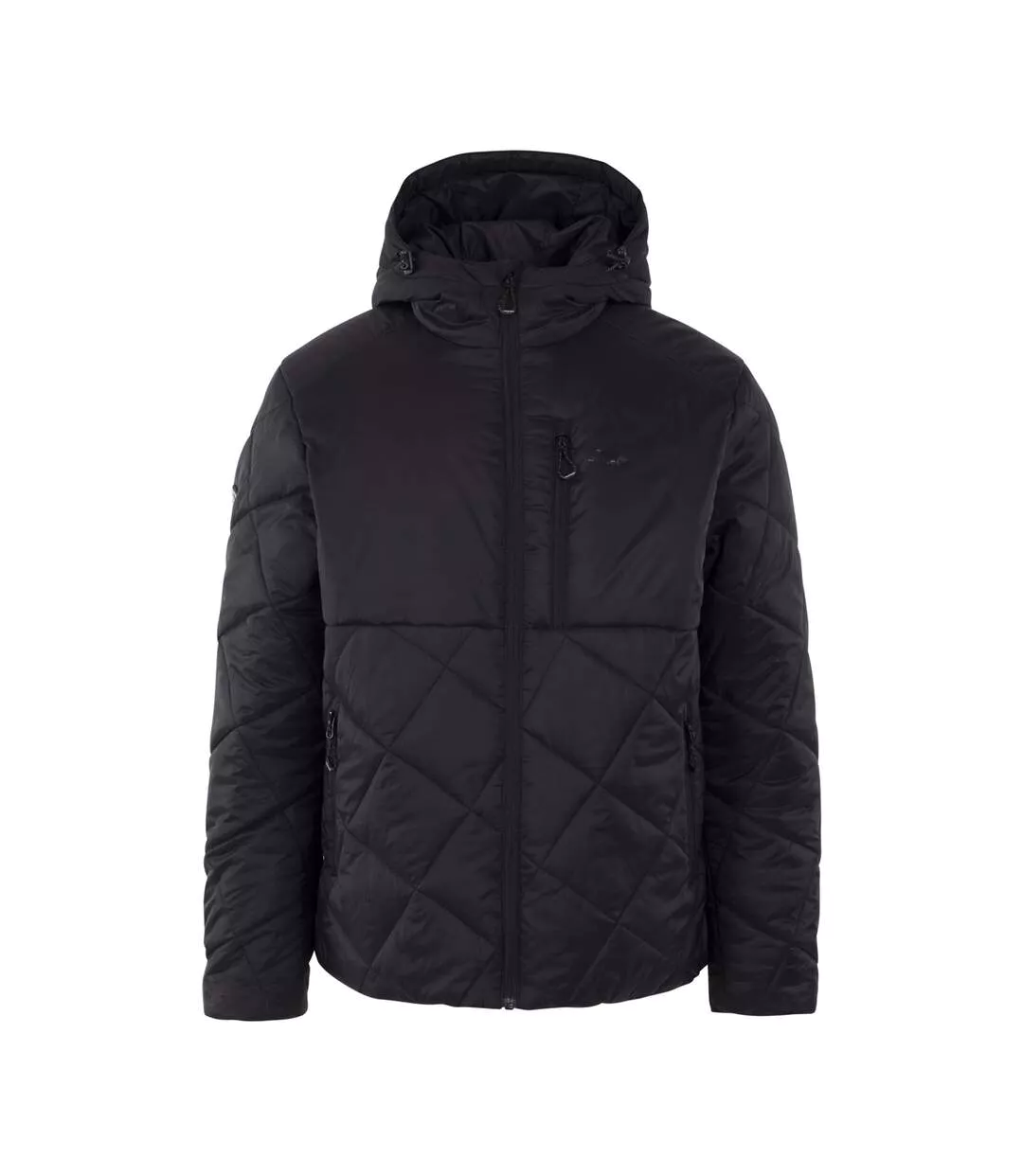 Mens Dalesford Hooded Casual Jacket Black Trespass