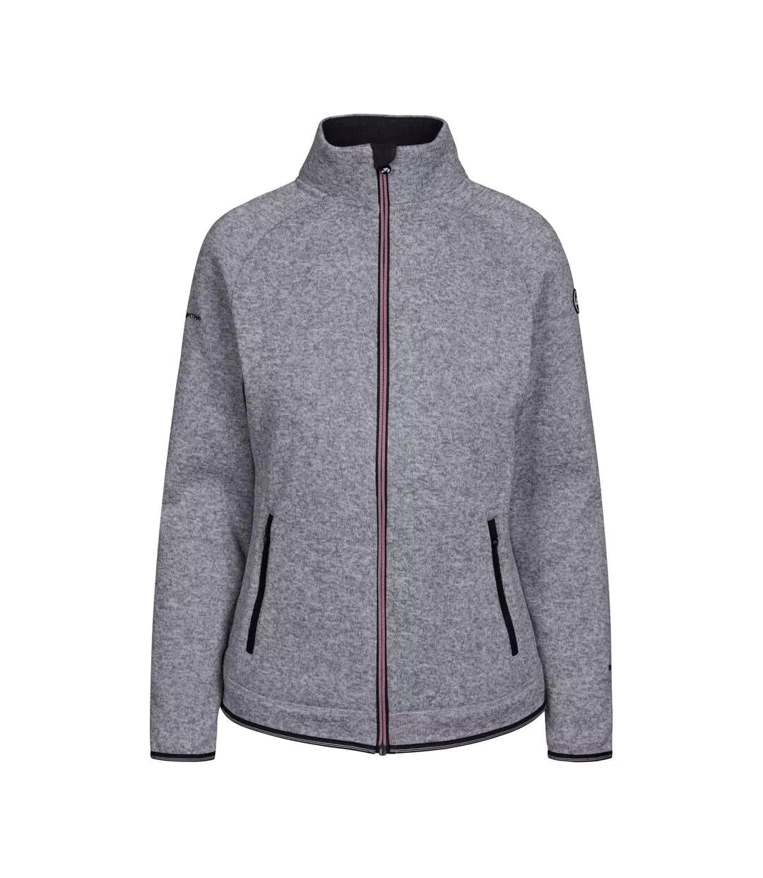Womens/ladies Toddy At200 Fleece Jacket Grey Marl Trespass