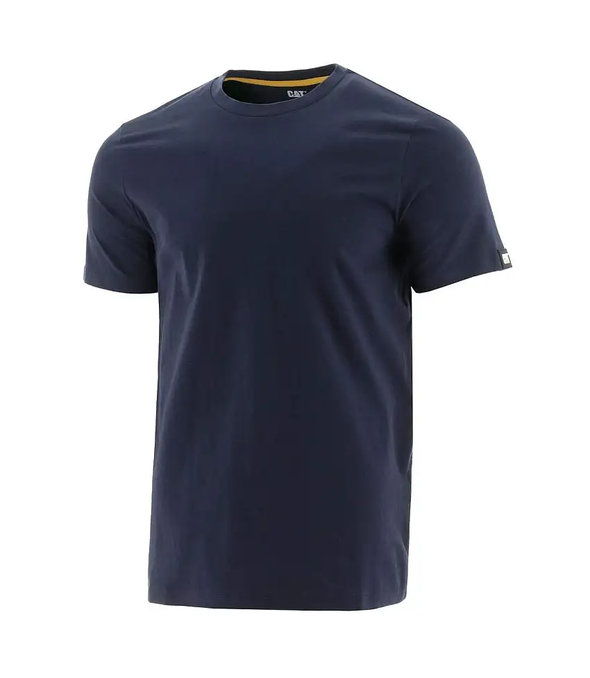 Mens Essentials Short-sleeved T-shirt Navy Caterpillar
