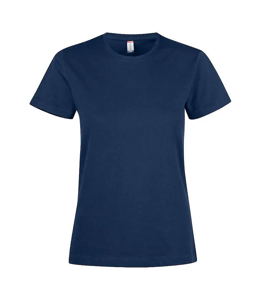 Womens/ladies Premium T-shirt Dark Navy Clique