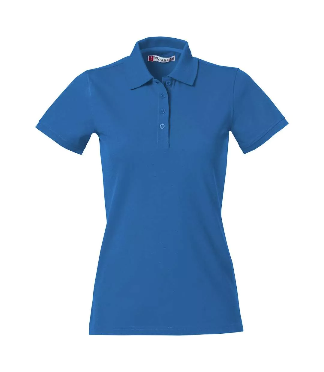Womens/ladies Heavy Premium Polo Shirt Royal Blue Clique