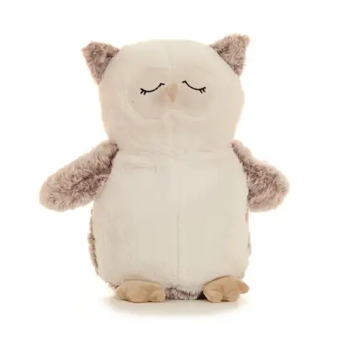 Snow Owl Snuggable Hottie Heatable Toy