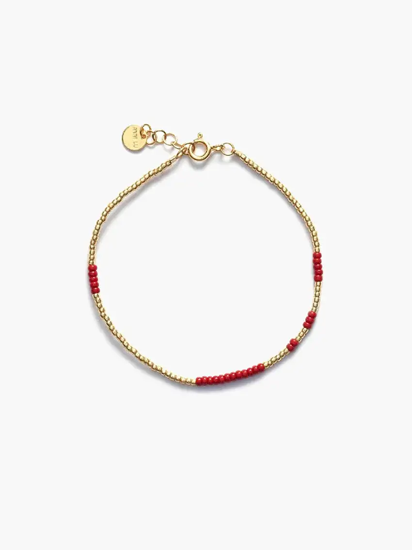 Asym Bracelet - Burgundy