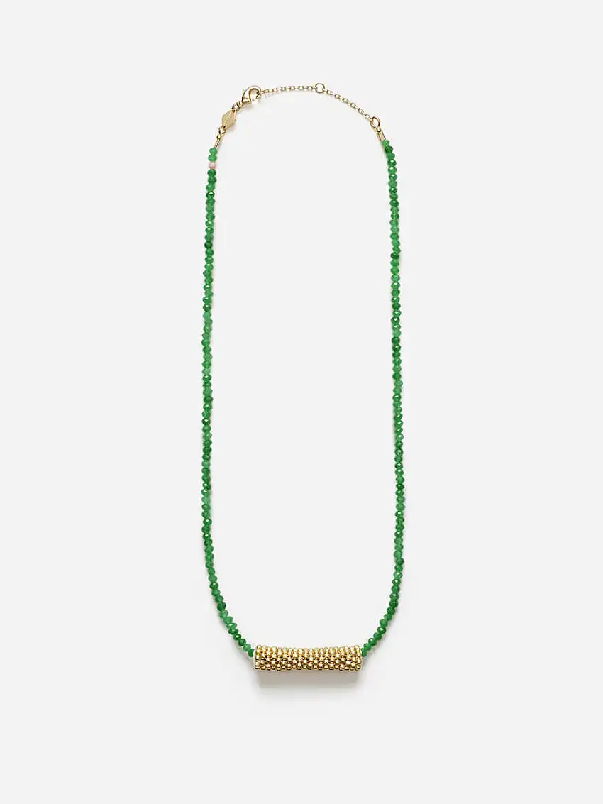 Tan Line Necklace - Jade