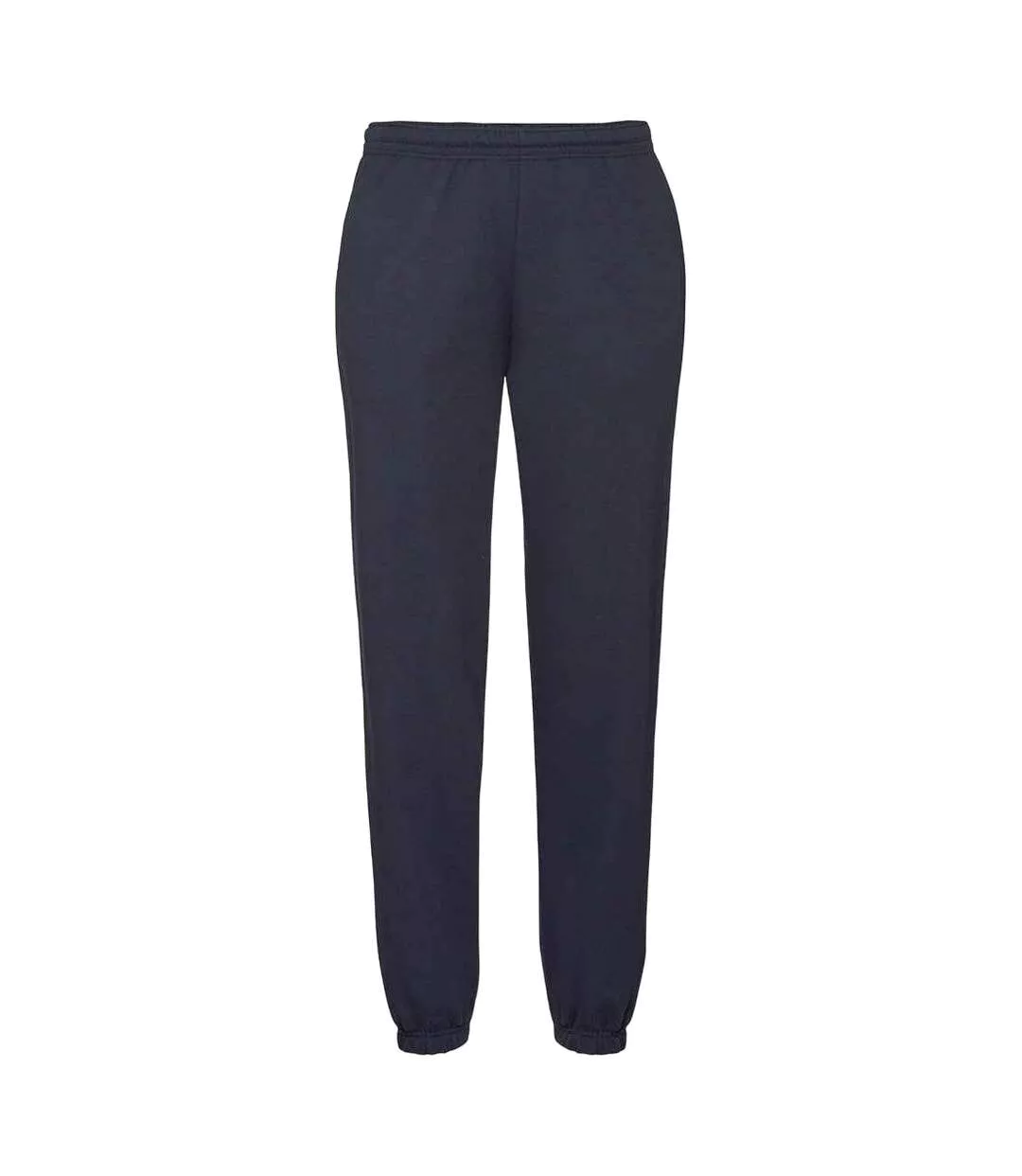 Fruit Of Loom Mens Classic 80/20 Elasticated Sweatpants Deep Navy Fruit Of The Loom