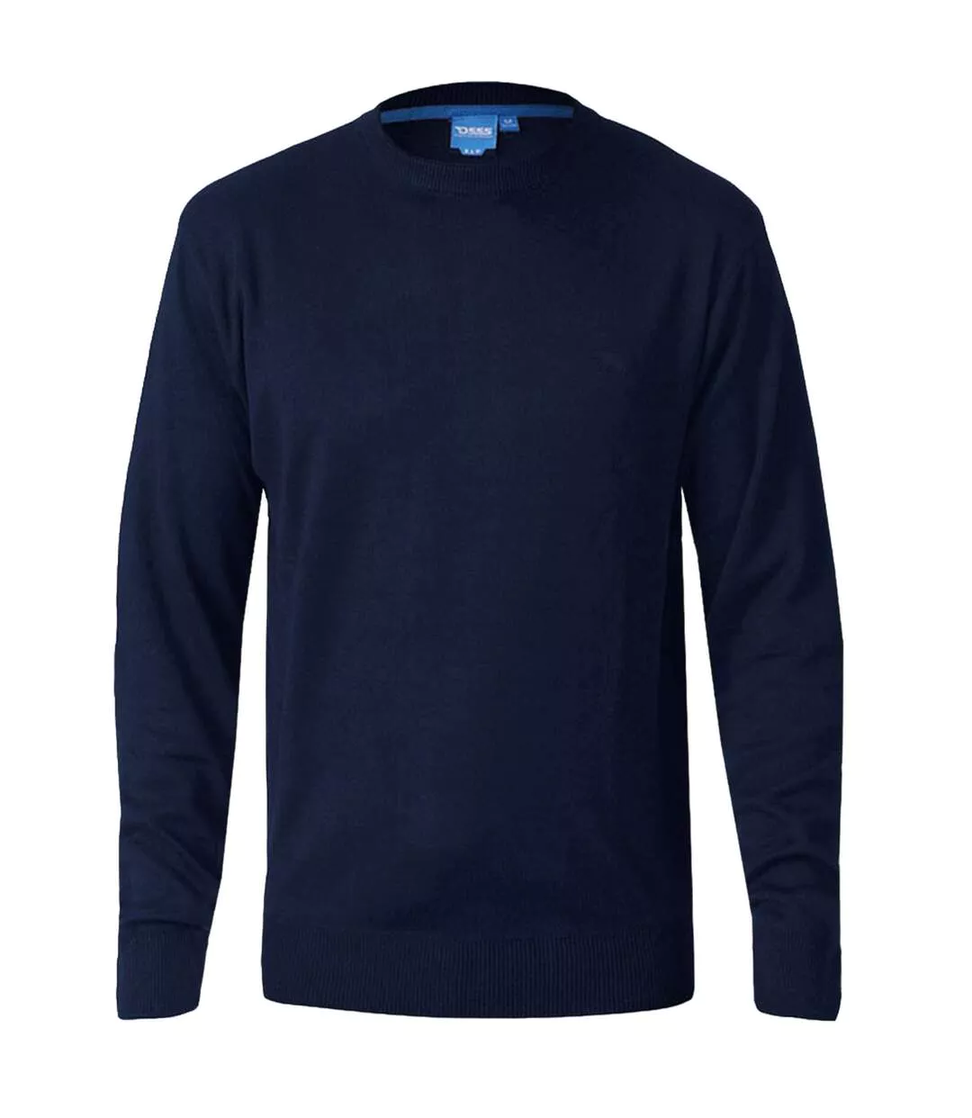 Mens D555 Jovanni 2 Crew Neck Kingsize Sweatshirt Navy Duke