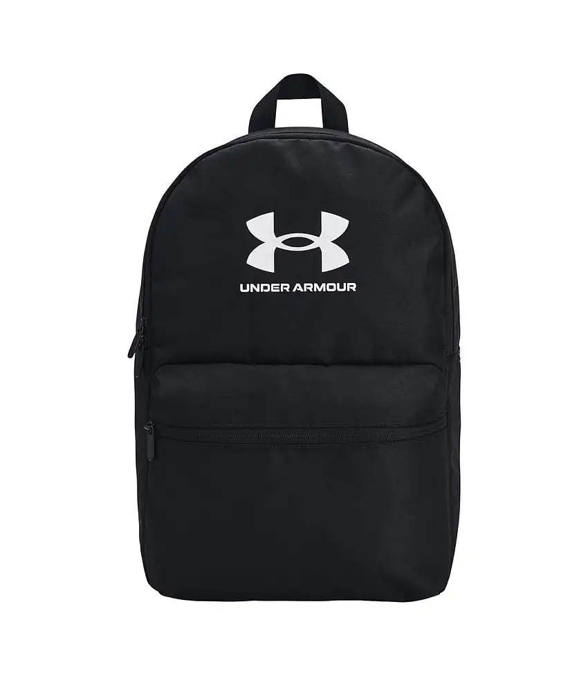 Loudon Lite Logo Backpack One Size Black White Under Armour