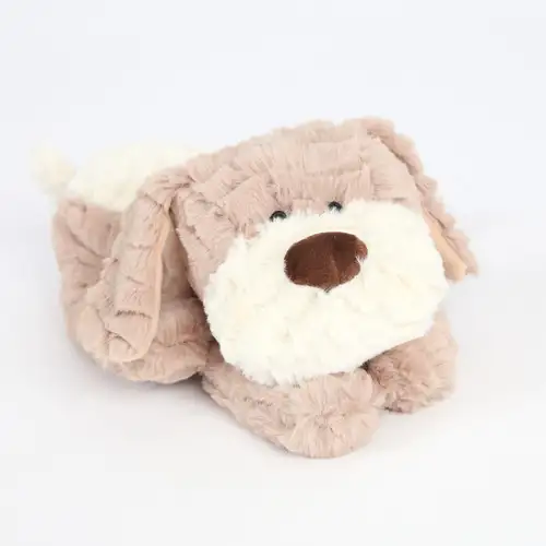 Beddy Buddies Beige Dog Unscented Heatable Toy