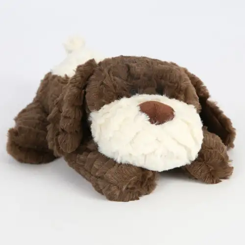 Beddy Buddies Brown Dog Unscented Heatable Toy