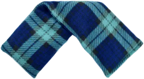 Blackwatch Check Fleece Lavender Wheat Bag